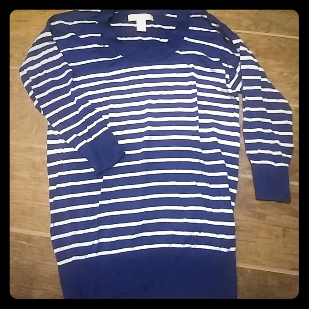 Banana Republic striped sweater shirt XS